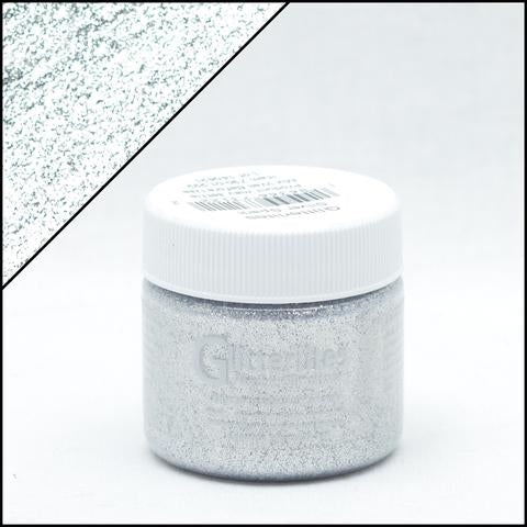 Angelus Glitterlites Paint - Silver Spark