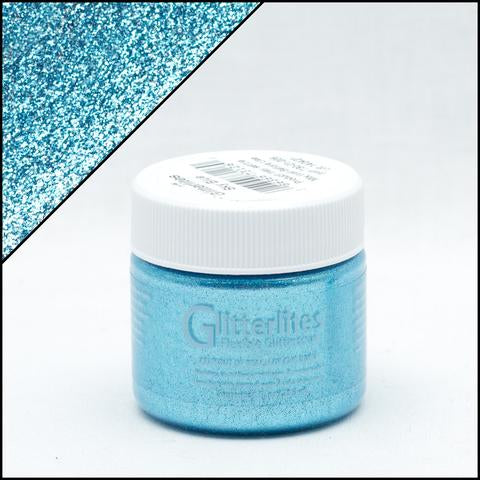 Angelus Glitterlites Paint - Sky Blue