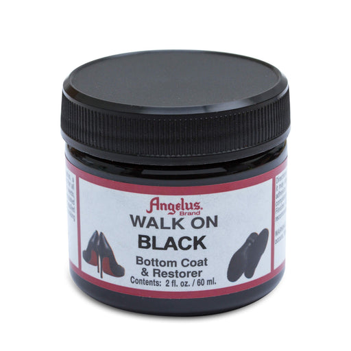 Angelus Walk On Black Bottom Coat and Restorer