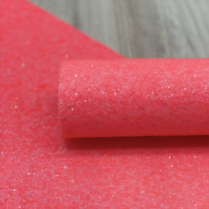 Glitter fabric faux leather sheet