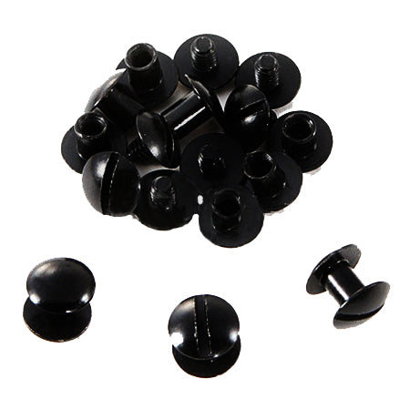 Solid Brass Chicago Screws 1/4"