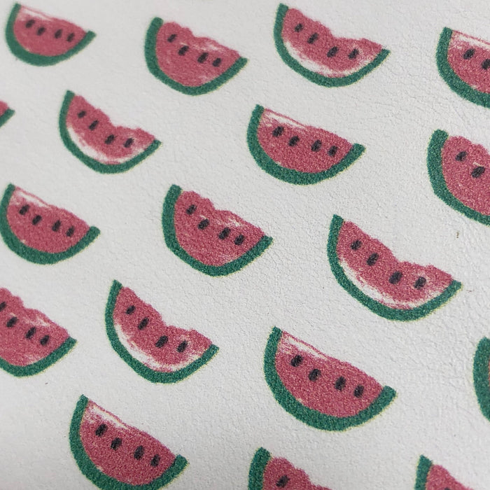 Watermelon Printed Leather