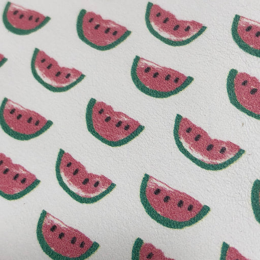 Watermelon Printed Leather