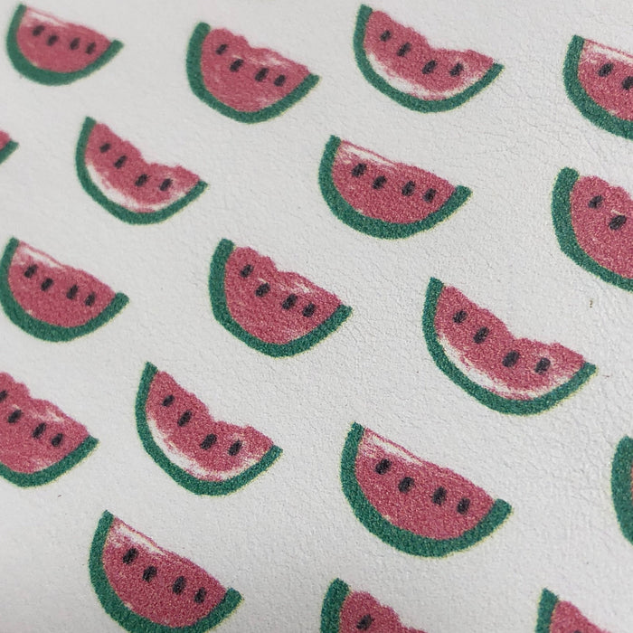 Watermelon Printed Leather