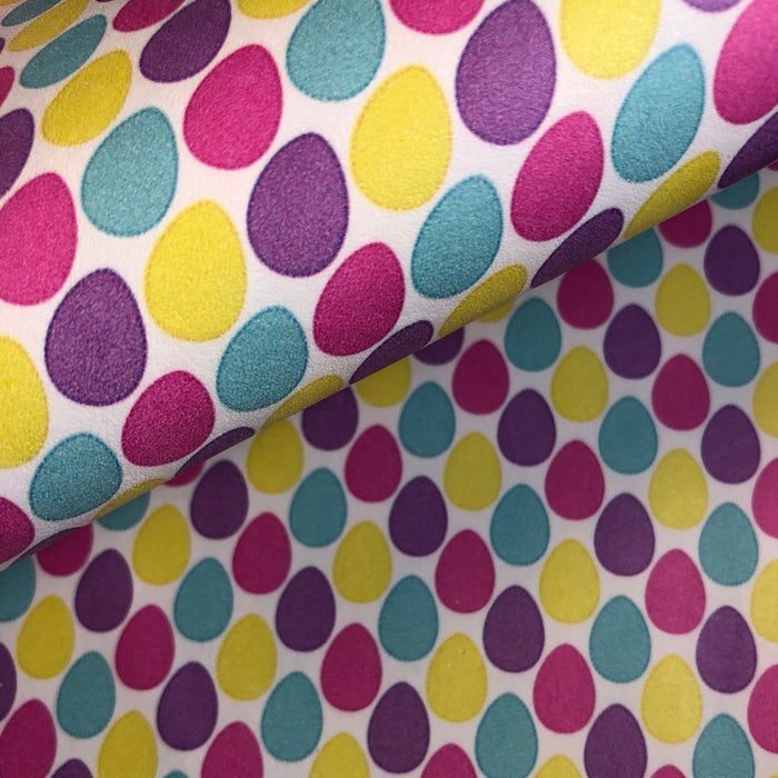 Bright Easter Egg Printed Leather