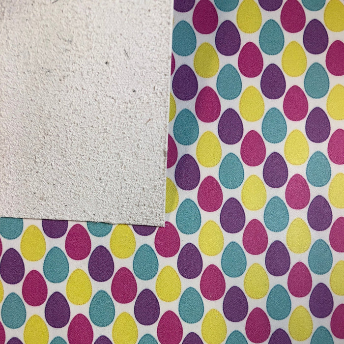 Bright Easter Egg Printed Leather