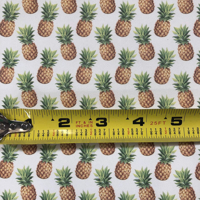 Pineapple Printed Leather