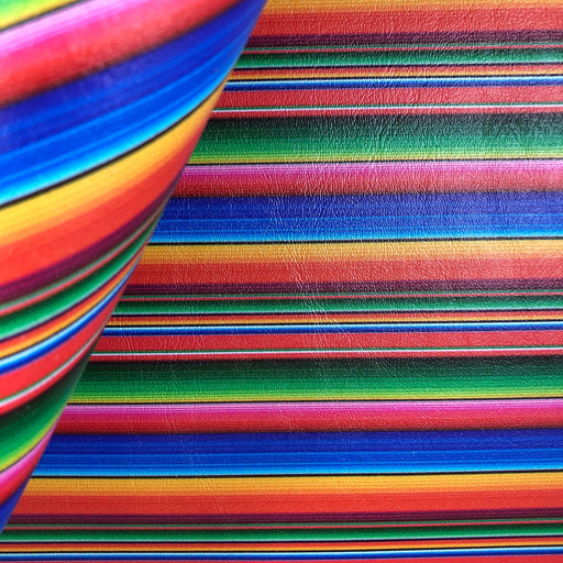 Serape Printed Marine Vinyl Faux Leather