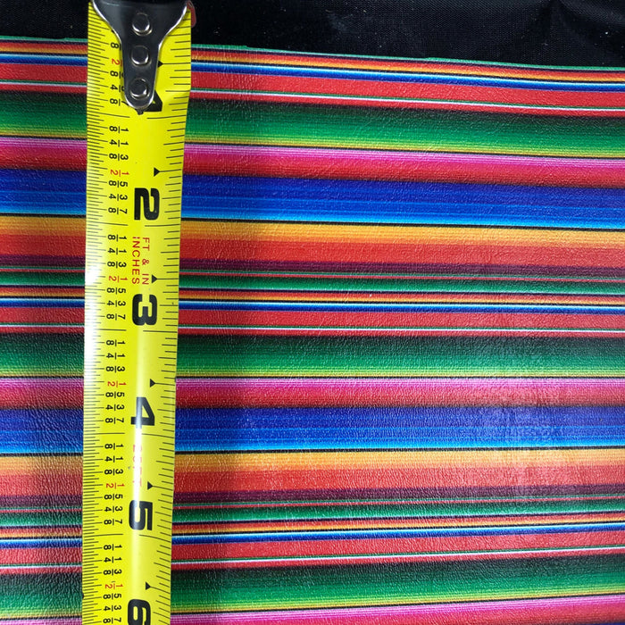 Serape Printed Marine Vinyl Faux Leather