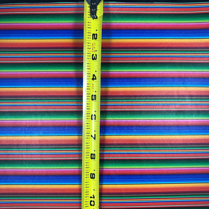 Serape Printed Marine Vinyl Faux Leather