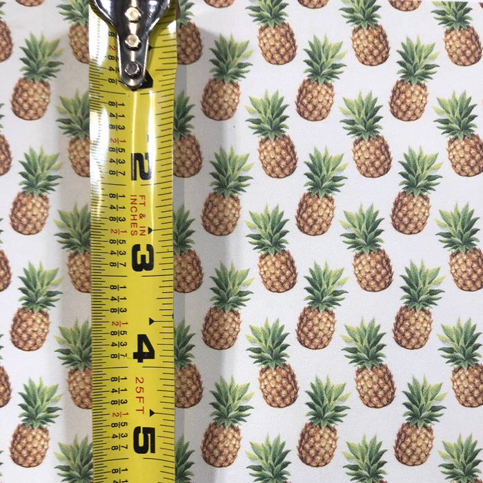 Pineapple Printed Leather