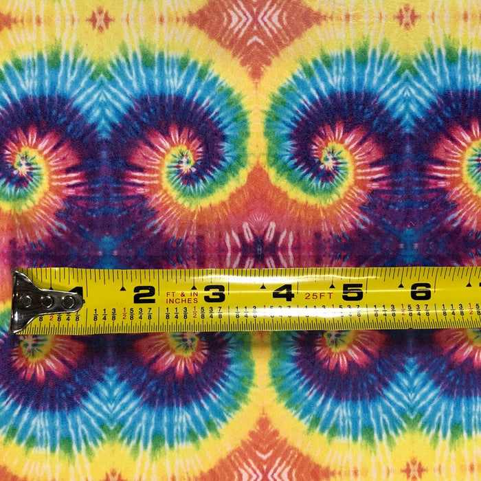 Tie-Dye Printed Leather