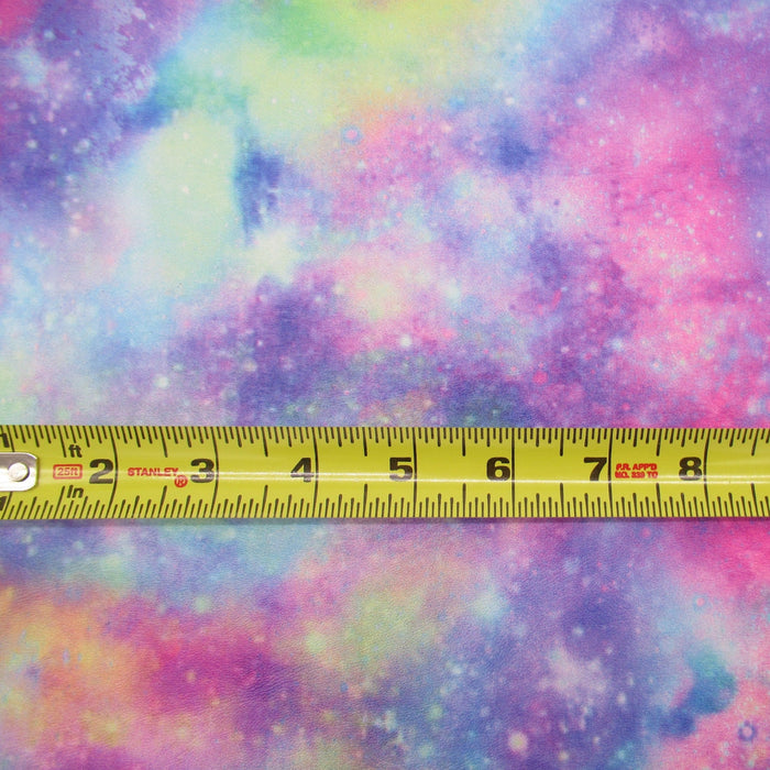 Pastel Galaxy - Marine Vinyl Faux Leather