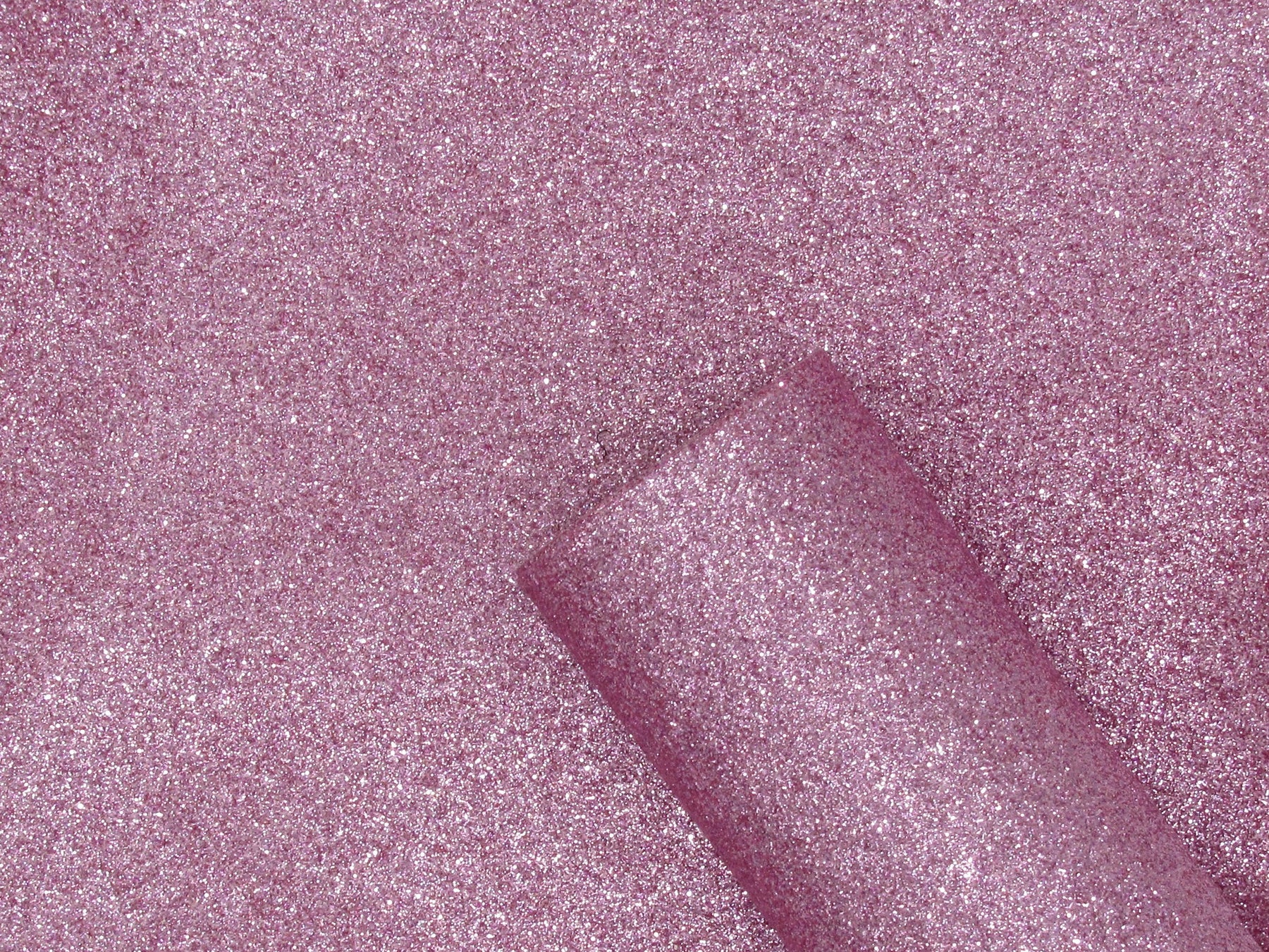 Taffy Pink Extra Fine Glitter Faux Leather Sheet