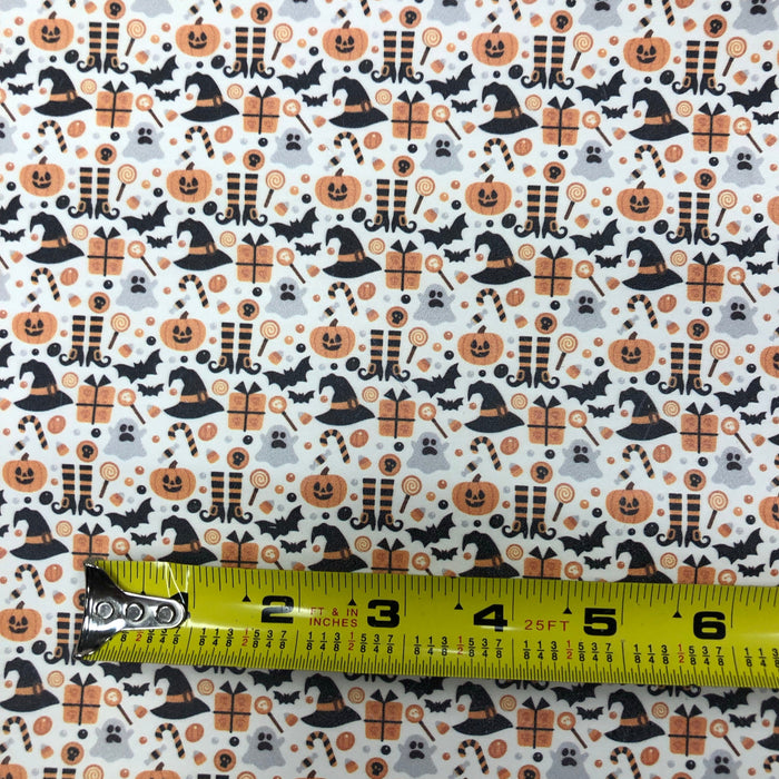 Halloween Printed Leather