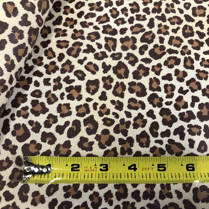 Leopard Printed Cowhide Leather