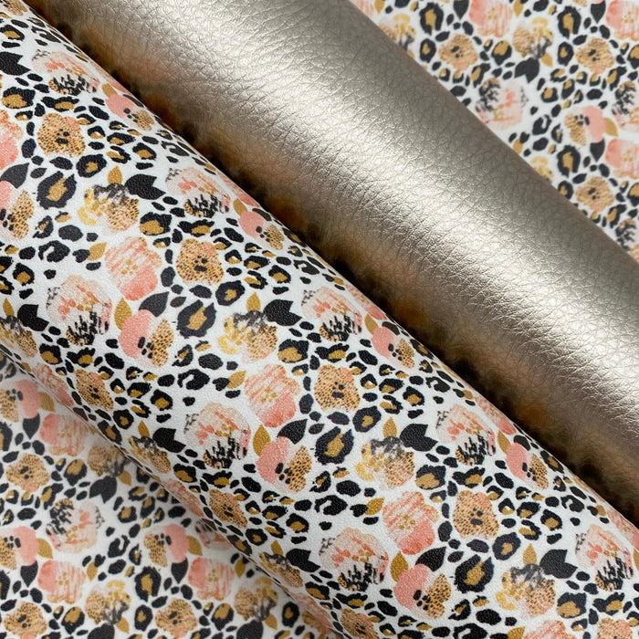 Wild Blossom Printed Leather