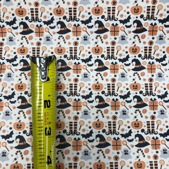 Halloween Printed Leather