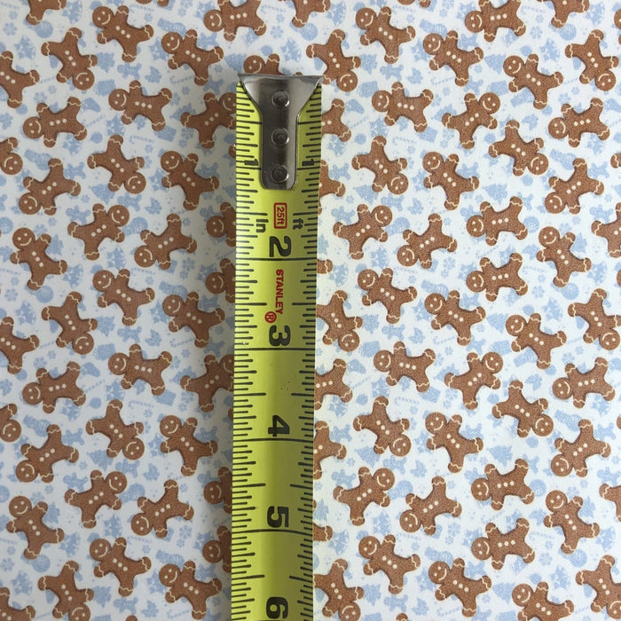 Gingerbread Man Printed Leather