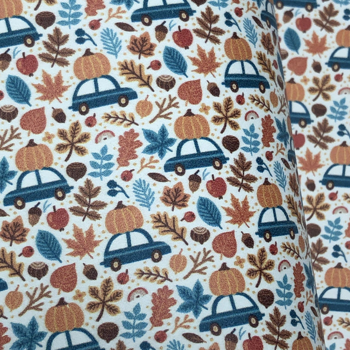 The Perfect Pumpkin Printed Leather