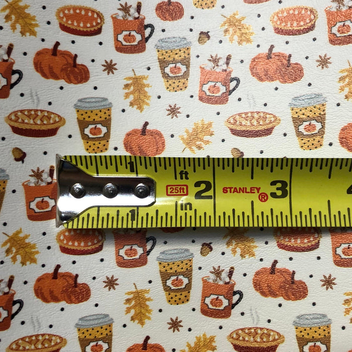 Everything Pumpkin Marine Vinyl Faux Leather