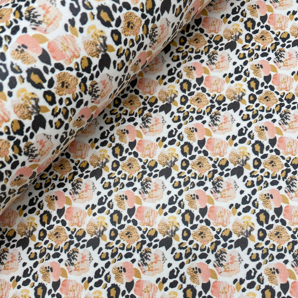 Wild Blossom Printed Leather