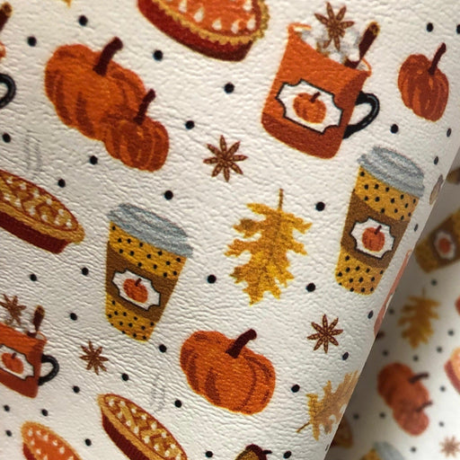 Everything Pumpkin Marine Vinyl Faux Leather