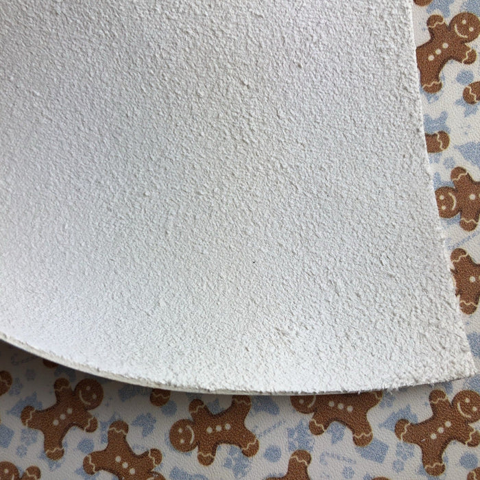 Gingerbread Man Printed Leather