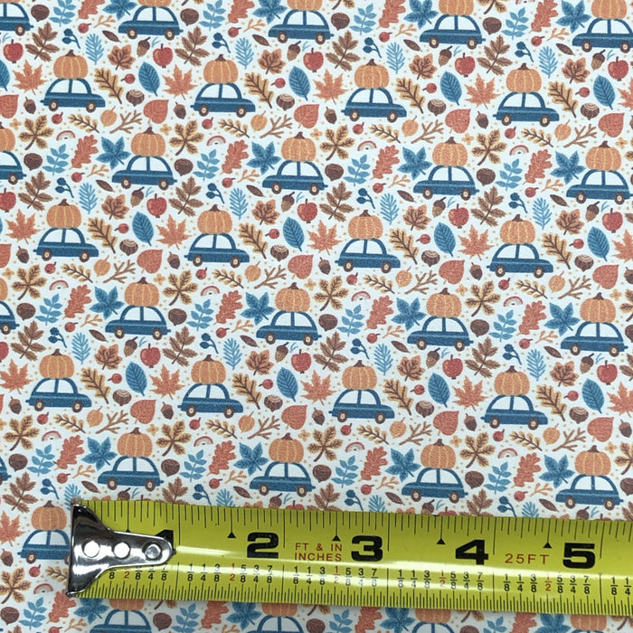 The Perfect Pumpkin Printed Leather