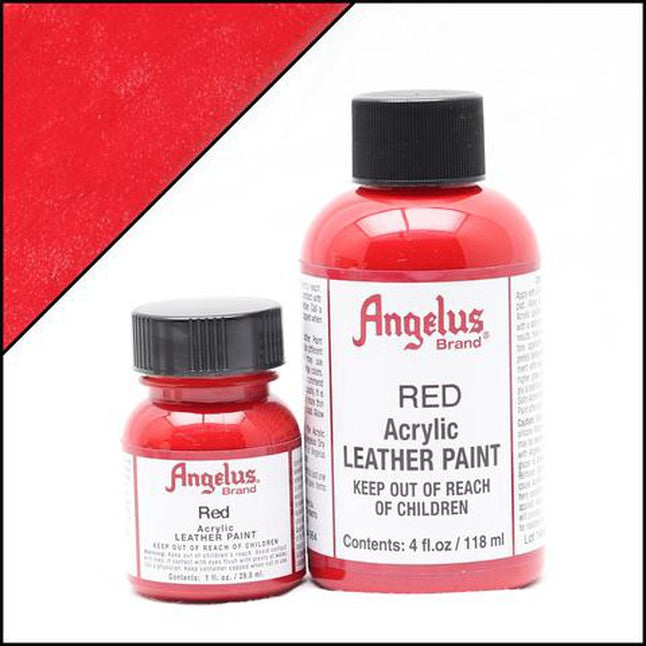 Angelus Red Acrylic Leather Paint