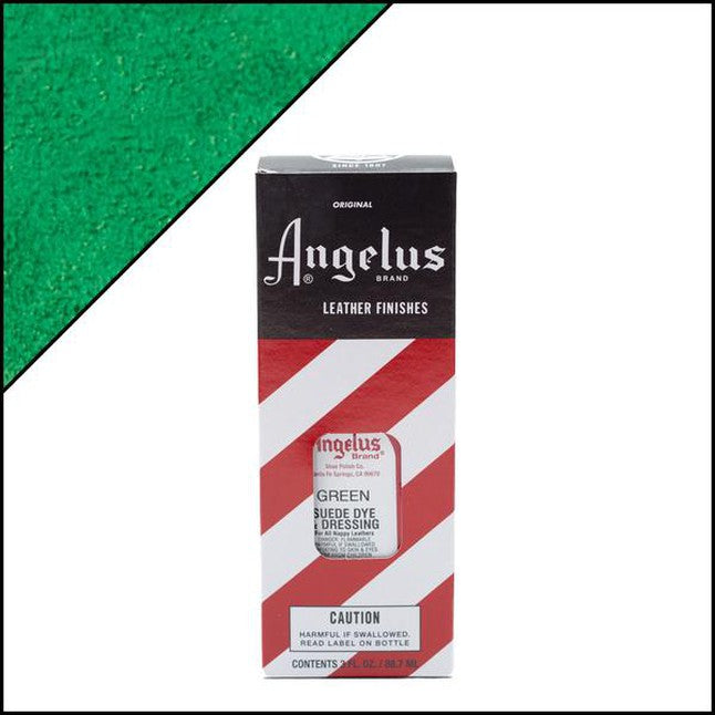 Angelus Suede Dye Green