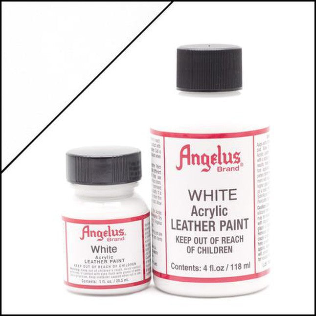 Angelus White Acrylic Leather Paint