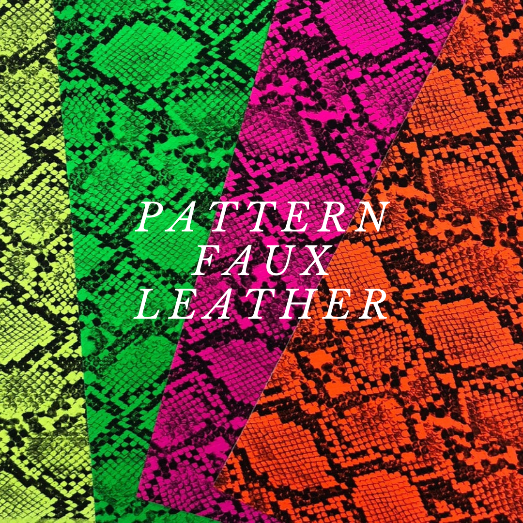 Pattern Faux Leather