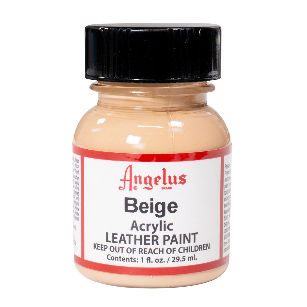 Angelus patent leather paint shop