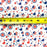 Pattern Measurement Of July 4th Print on Faux Leather