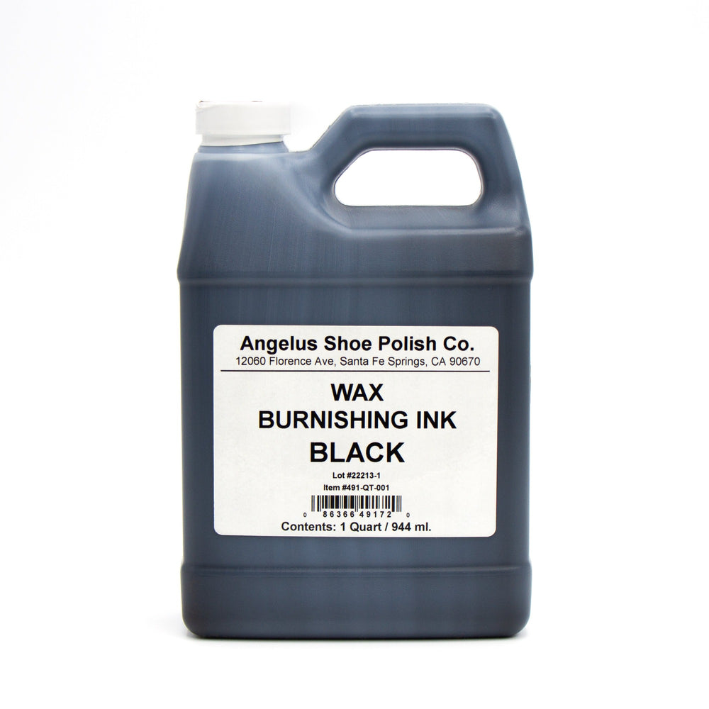 Angelus Black Wax Burnishing Ink