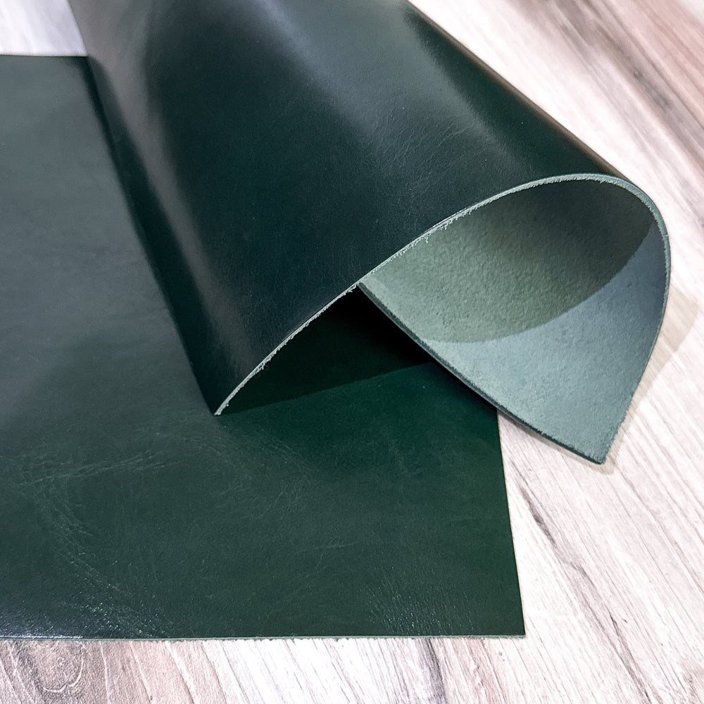 Oil Tanned Panel - Dark Green