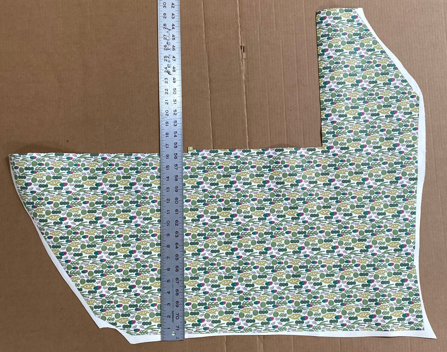 Partial Cacti Variety Printed Leather