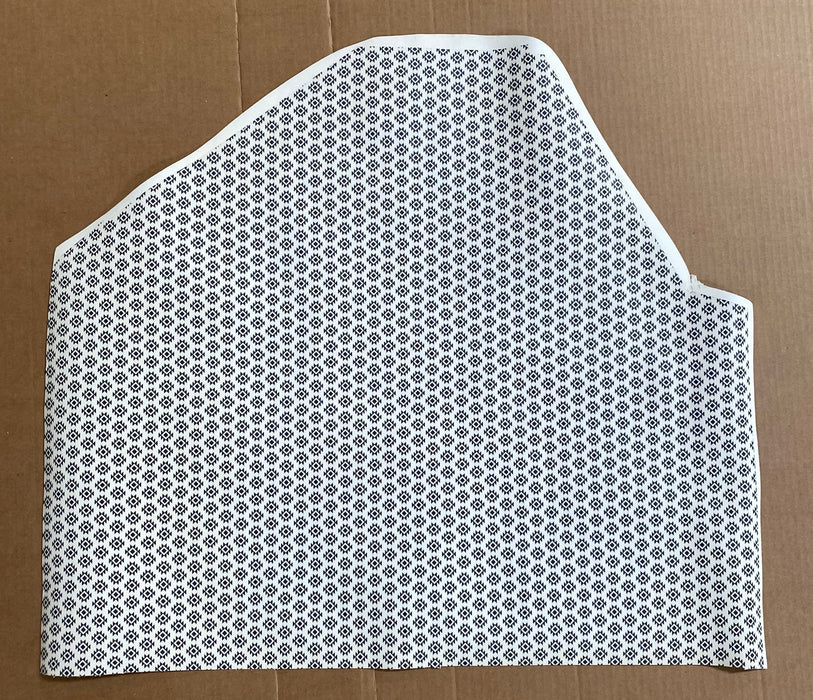 Partial Aztec Printed Leather