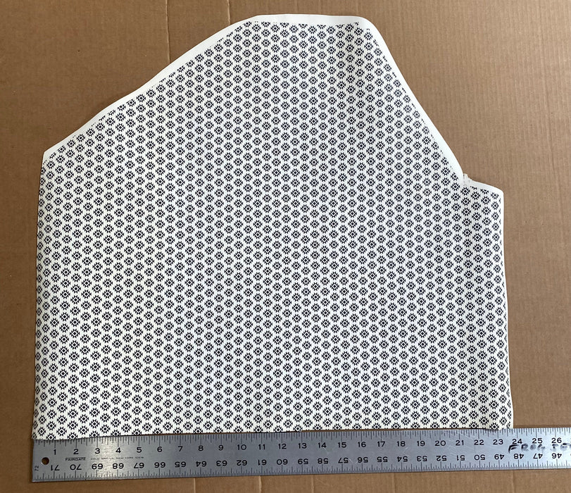 Partial Aztec Printed Leather