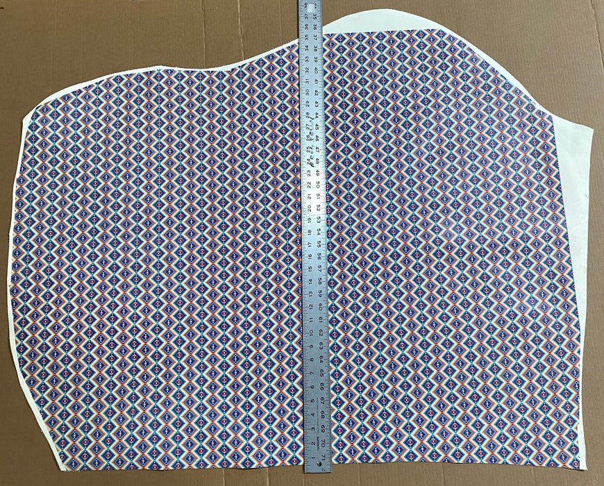 Partial Southwestern Printed Leather
