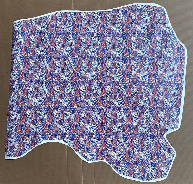 Partial Grand Finale Printed Leather