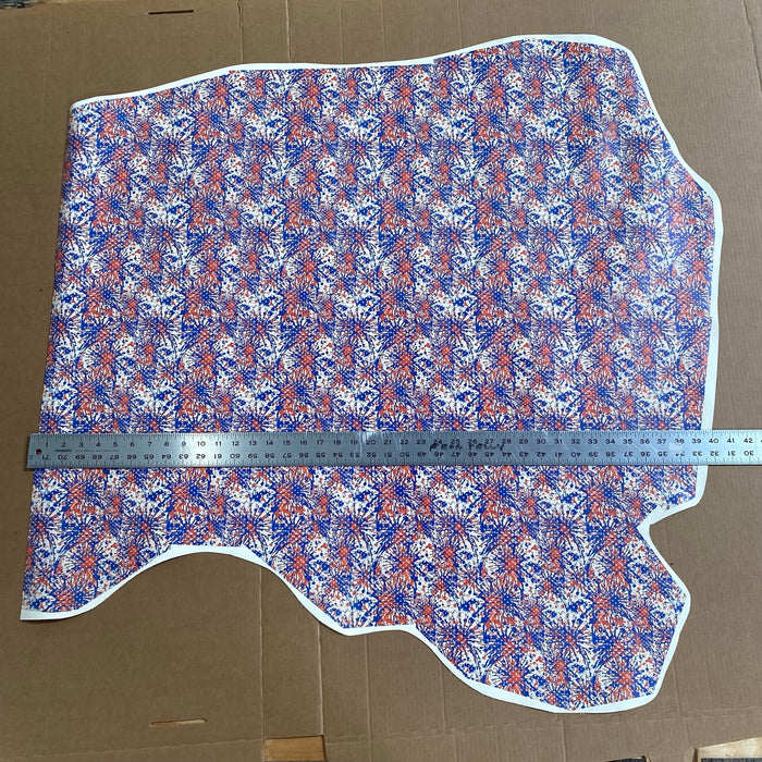 Partial Grand Finale Printed Leather