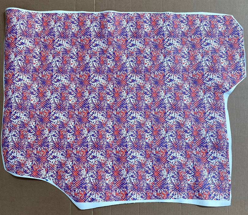 Partial Grand Finale (Red Tint) Printed Leather