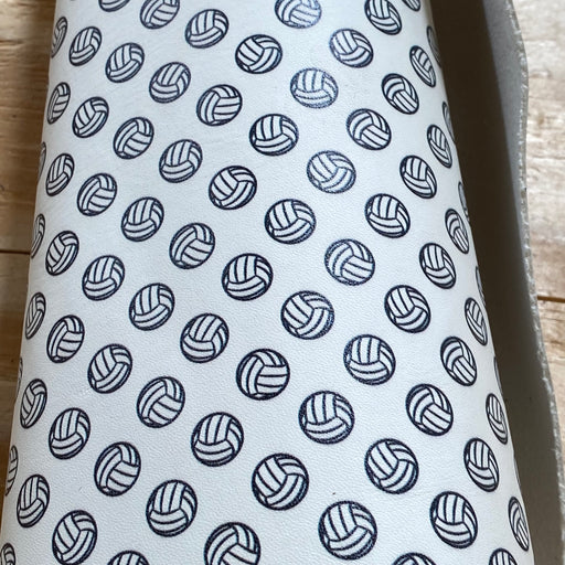 Partial Volleyball Printed Leather