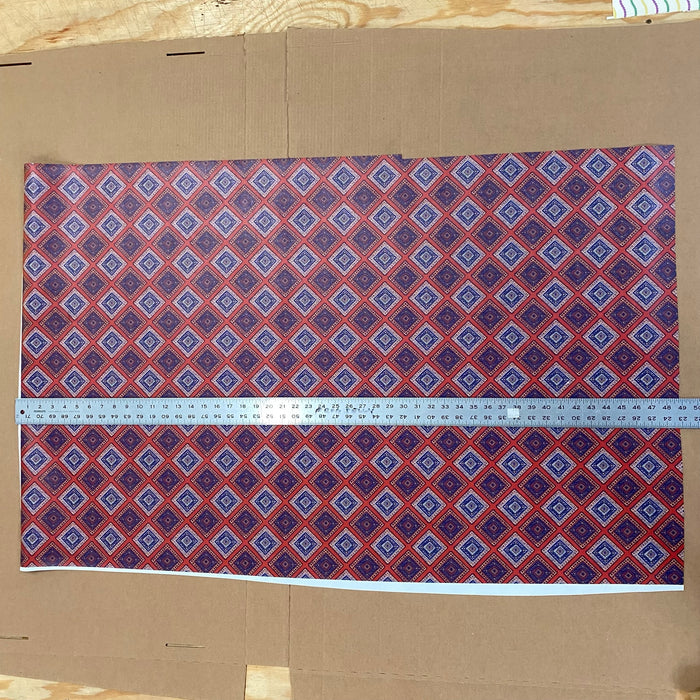 Partial Moroccan Printed Marine Vinyl