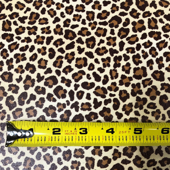 Animal Print Vinyl & Leather Fabric by the Yard