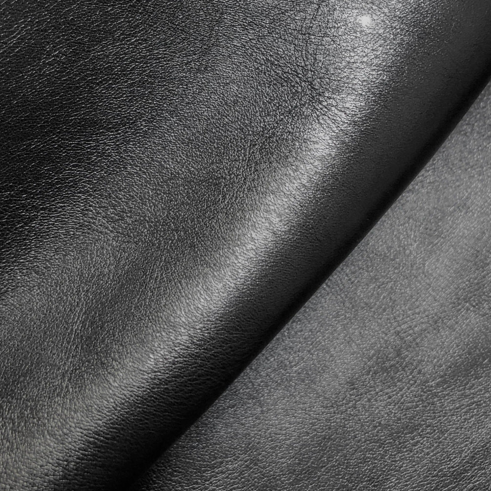 Metallic Leather Sheet - Pewter 8 x 12