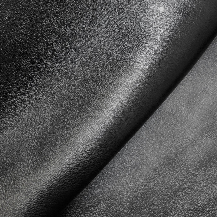 Metallic Leather Sheet  - Pewter
