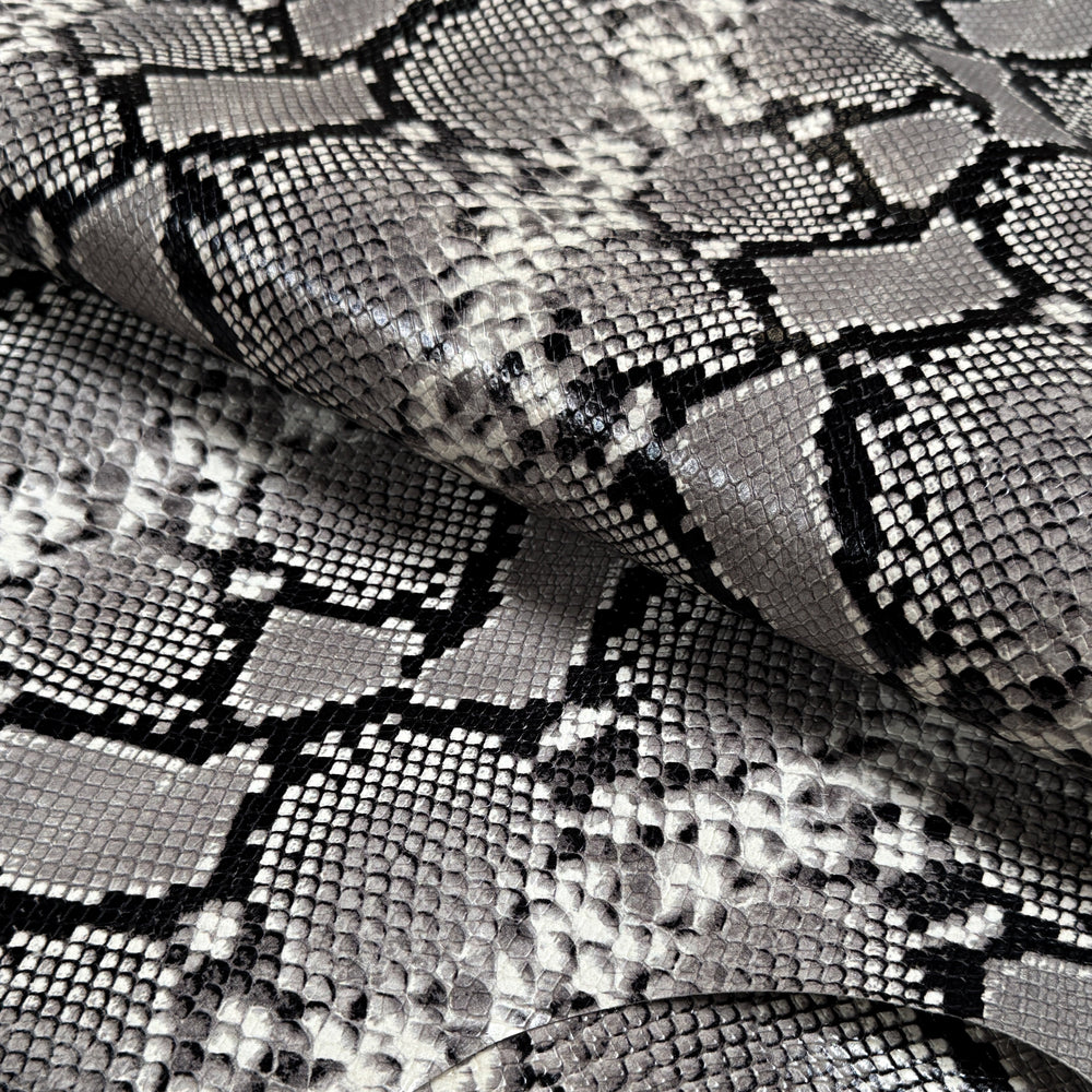 Python Printed Embossed Goat Hide